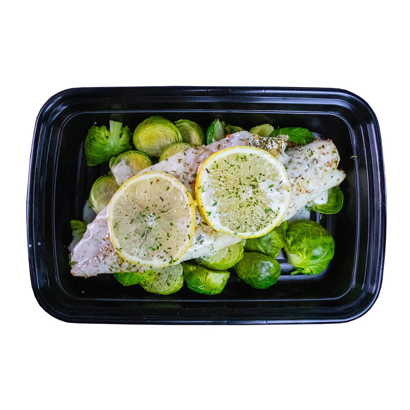 Keto Lemon Garlic Haddock