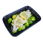 Keto Lemon Garlic Haddock