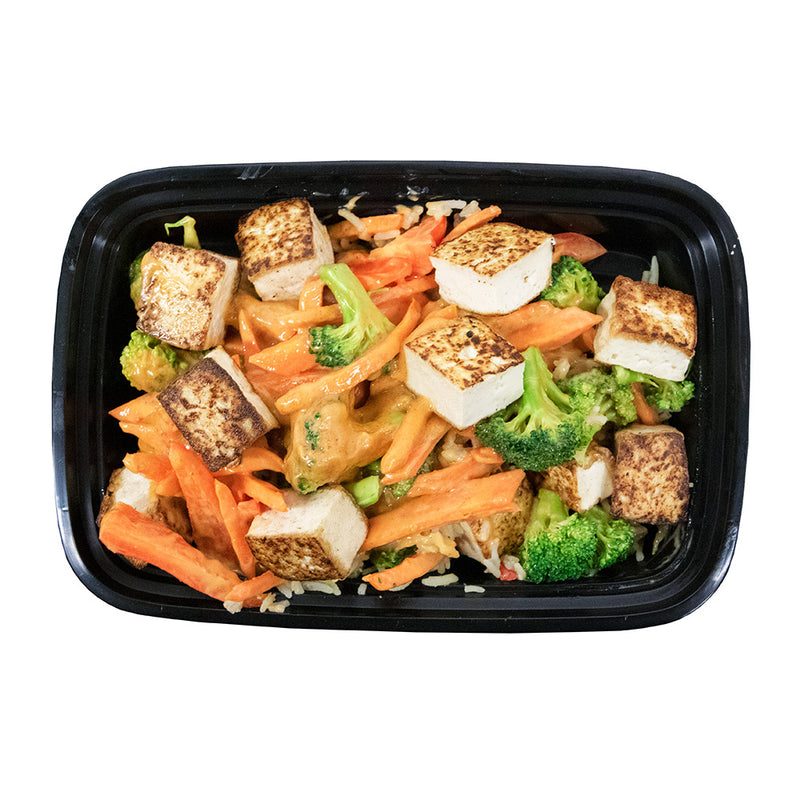 Thai Peanut Tofu Stir Fry